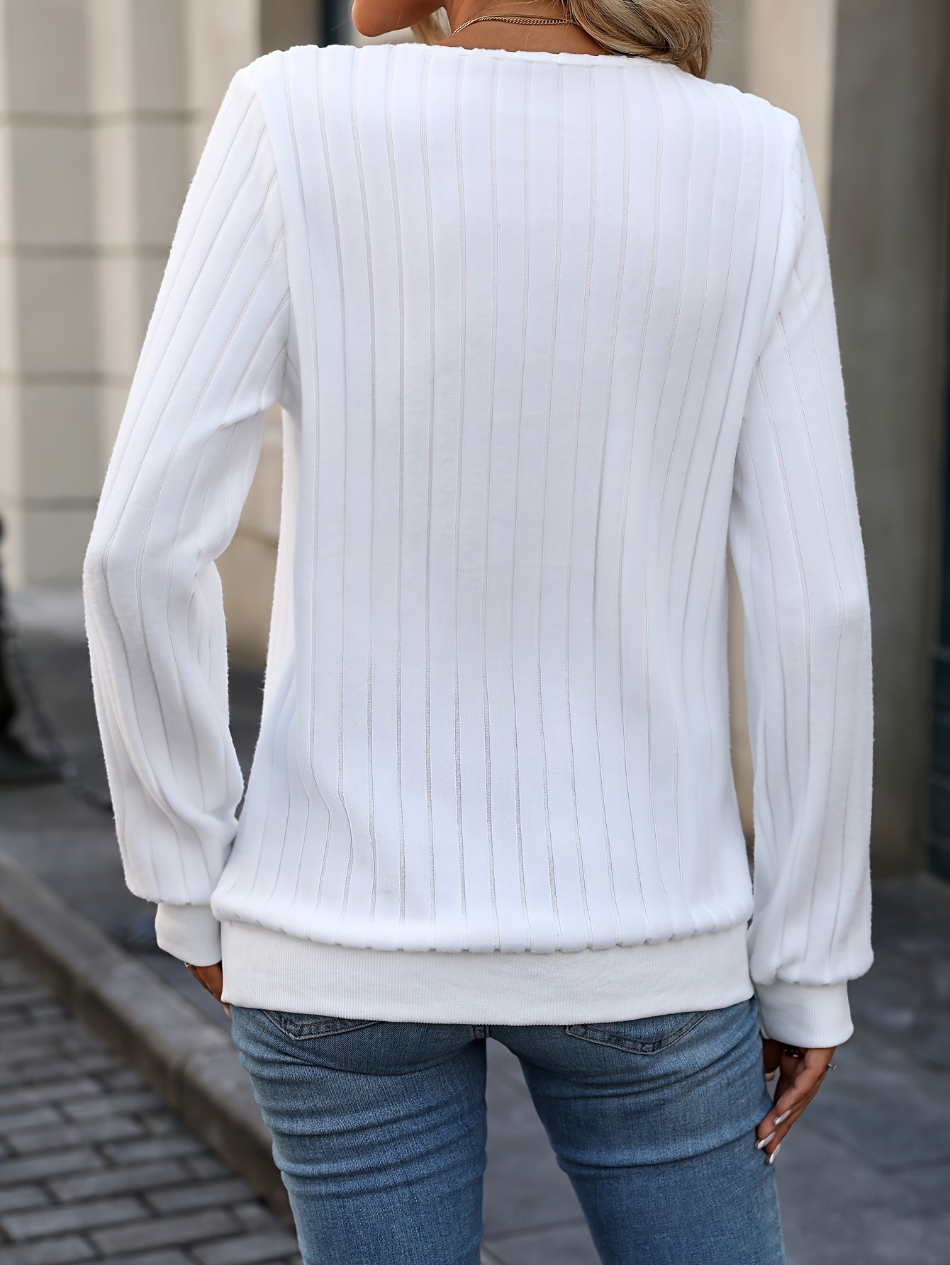 Stella™ | Pull Élégant à Col en V