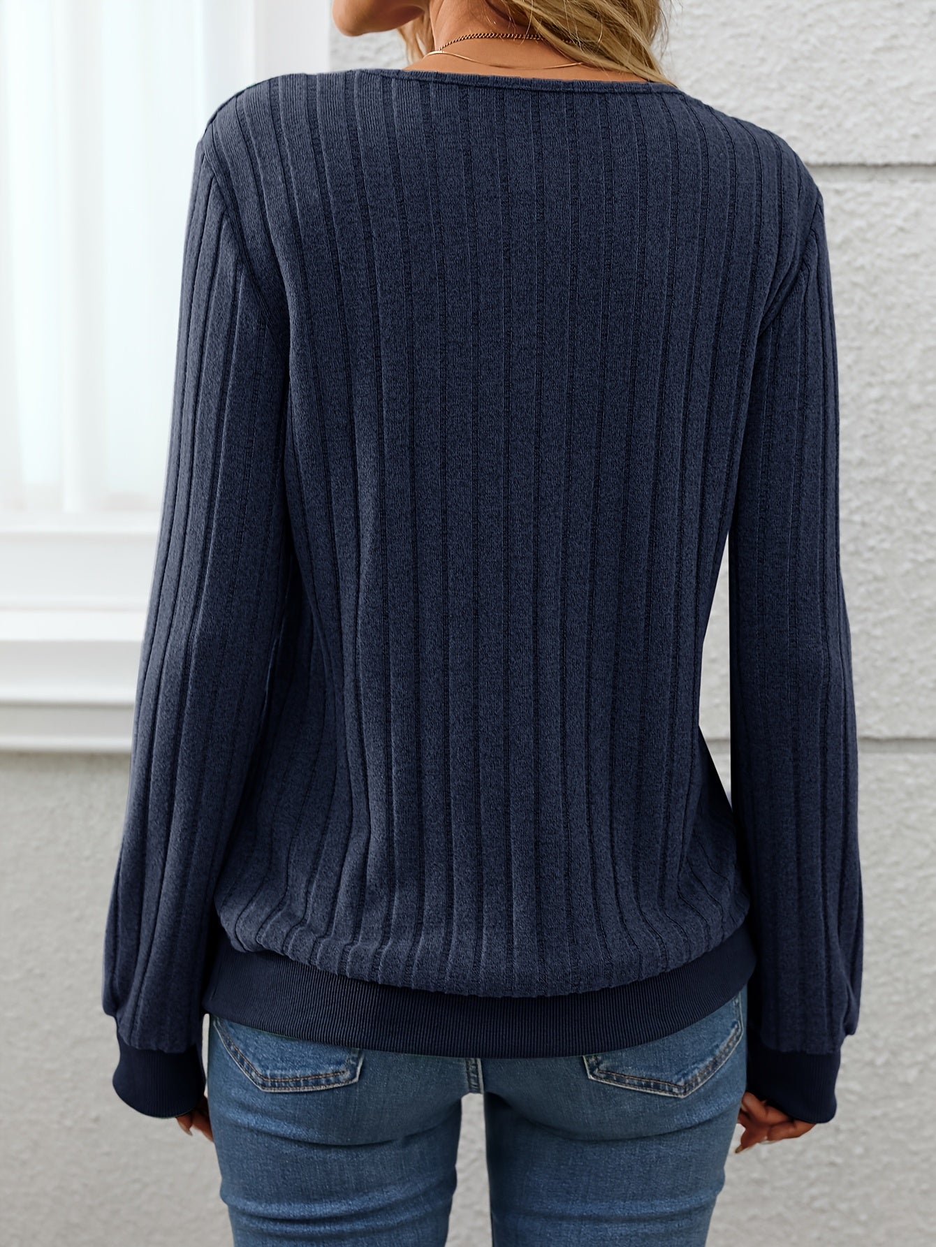 Stella™ | Pull Élégant à Col en V