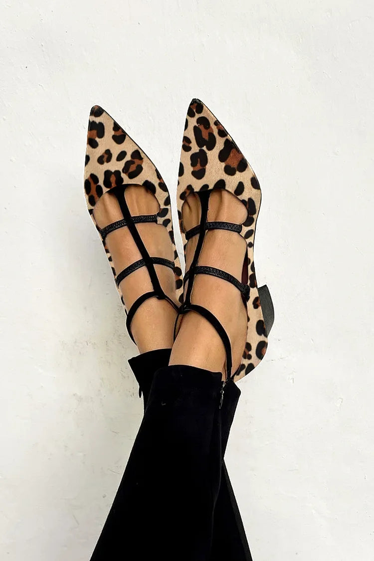 Ludovica™ | Ballerines Élégantes en Imprimé Animal