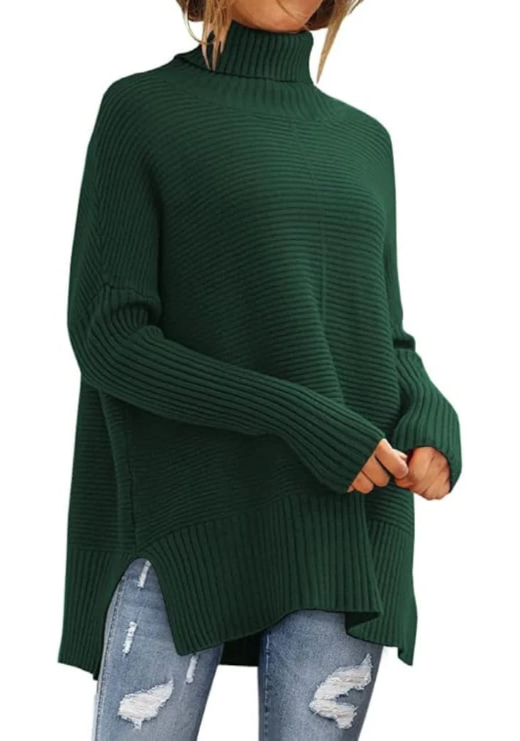 Hovy™ | Pull Col Roulé Oversize