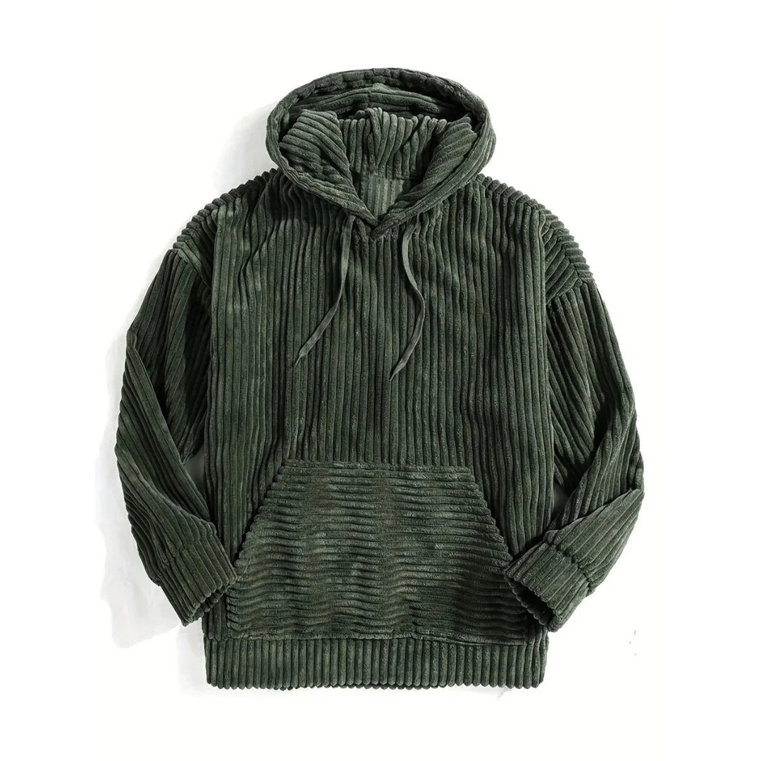 Slac™ | Hoodie Velours Côtelé