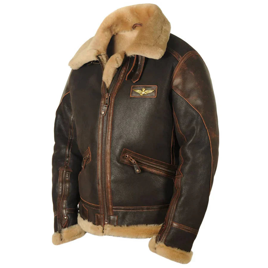 Maximilienne™ | Veste Bomber Aviateur Élégante