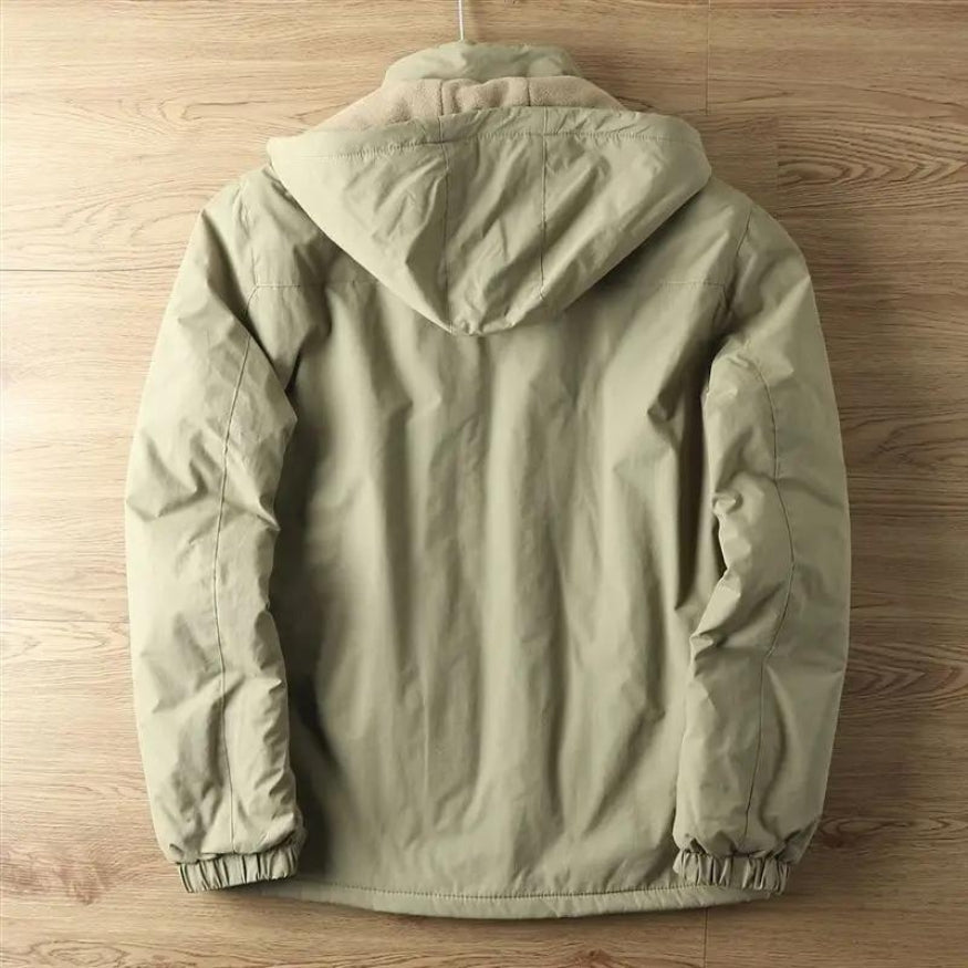 Paul™ | Veste à Capuche Extérieure Imperméable avec Doublure en Polaire