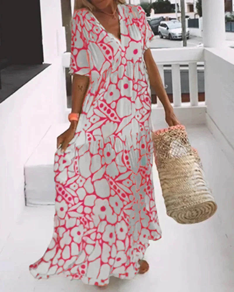 Christa™ | Robe Fluide et Élégante en Été