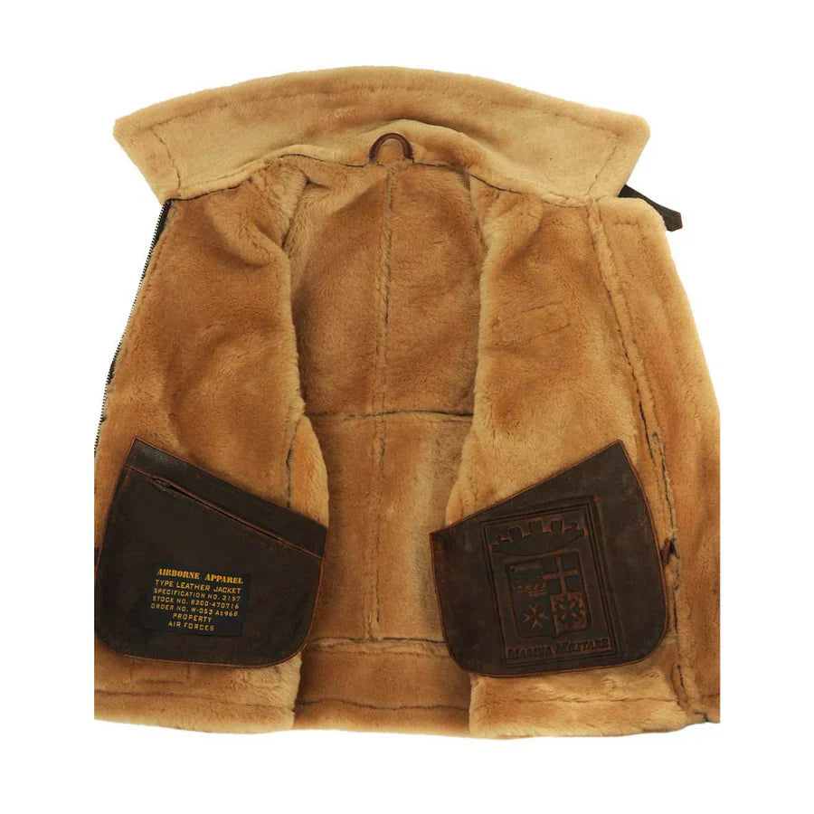 Maximilienne™ | Veste Bomber Aviateur Élégante