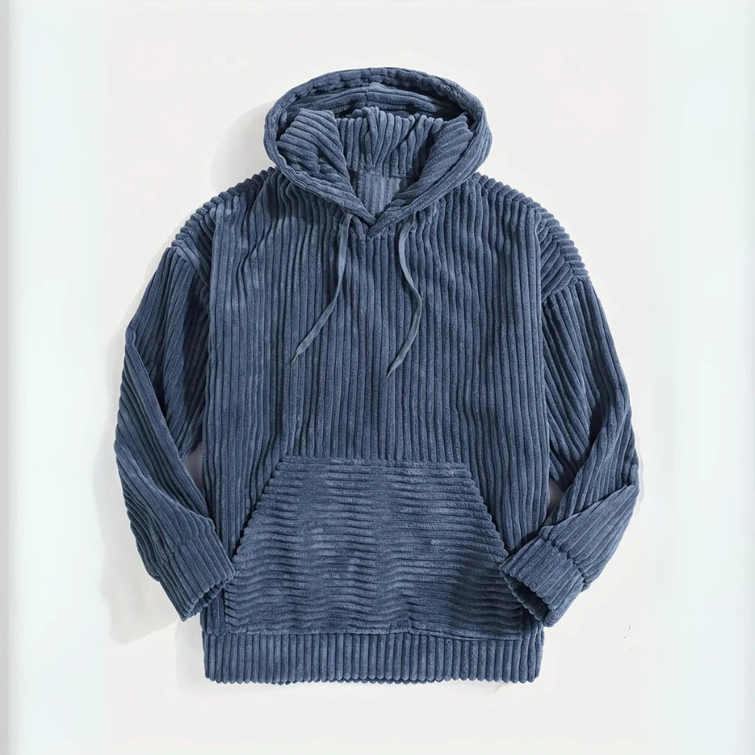Slac™ | Hoodie Velours Côtelé