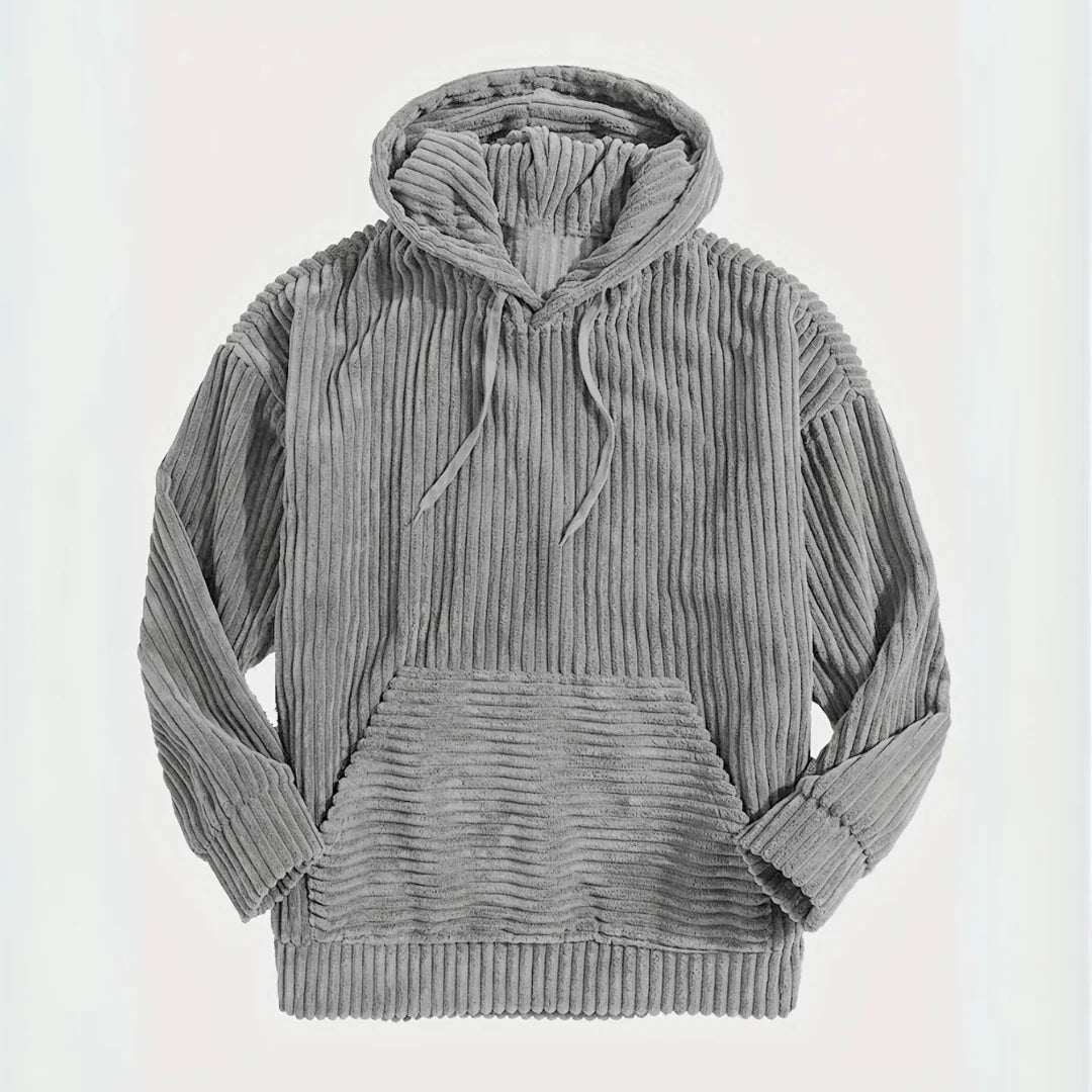 Slac™ | Hoodie Velours Côtelé