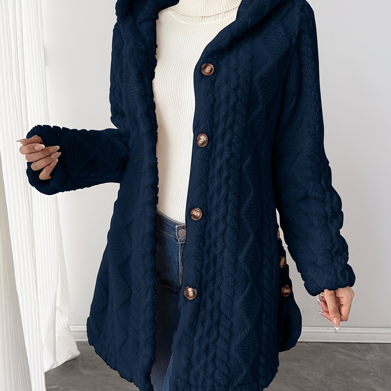 Alba™ | Pull à manches chauve-souris en côtes avec zip