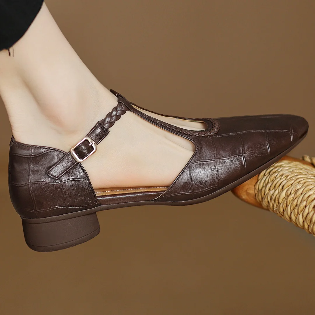 Veronica™ | Sandales Élégantes en Cuir