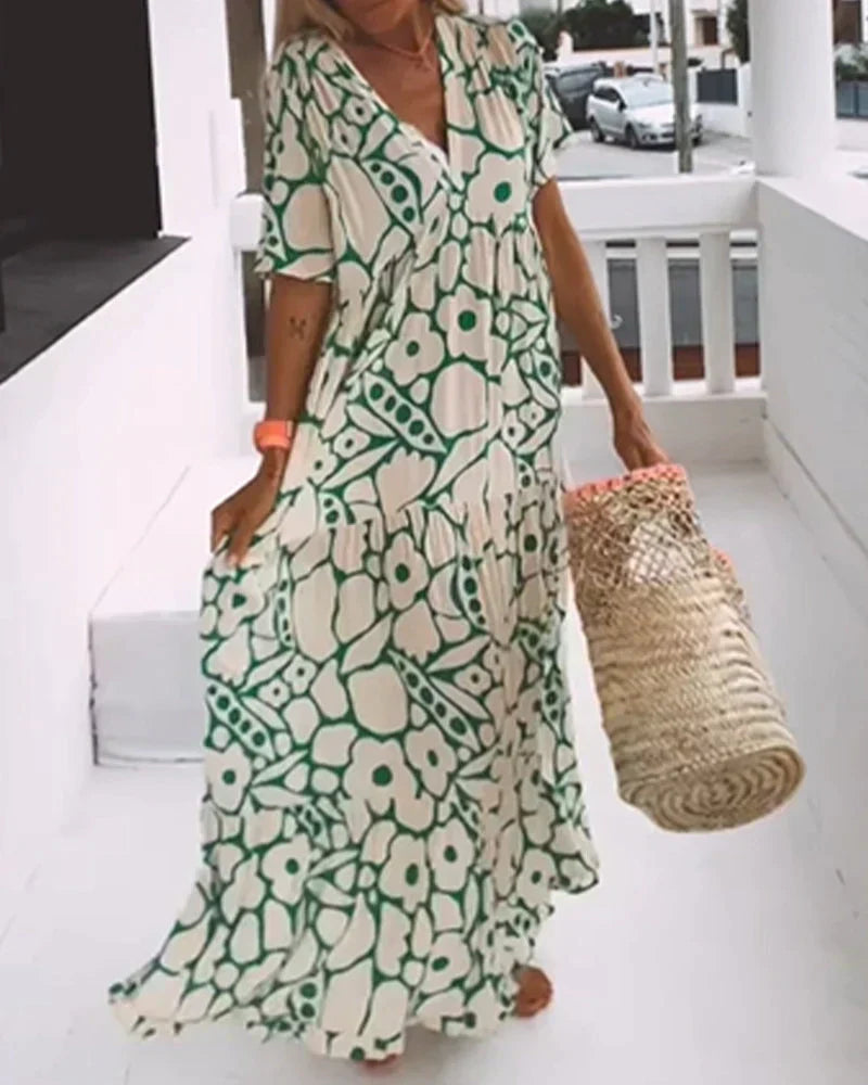 Christa™ | Robe Fluide et Élégante en Été