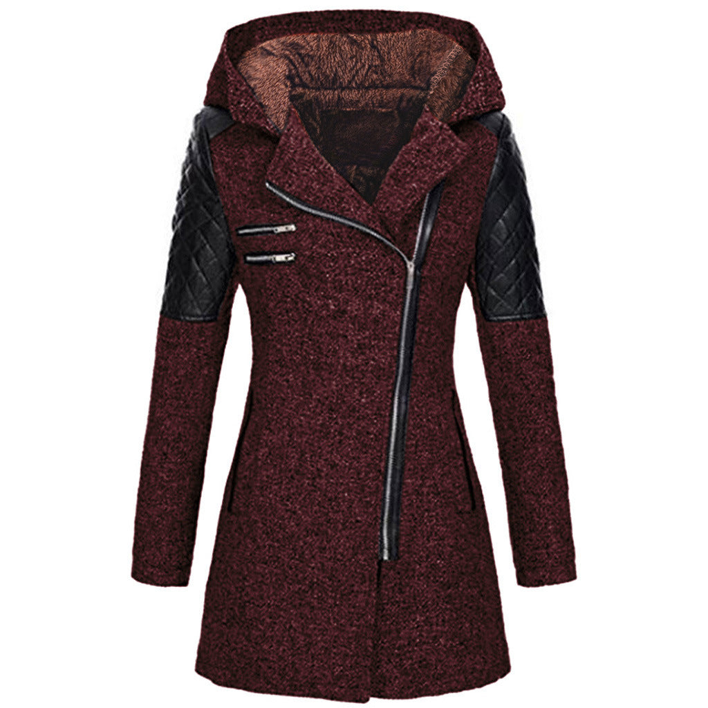 Rosemary™ | Manteau à Fermeture Éclair Asymétrique
