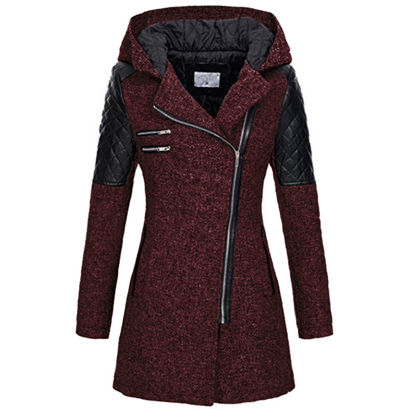 Rosemary™ | Manteau à Fermeture Éclair Asymétrique