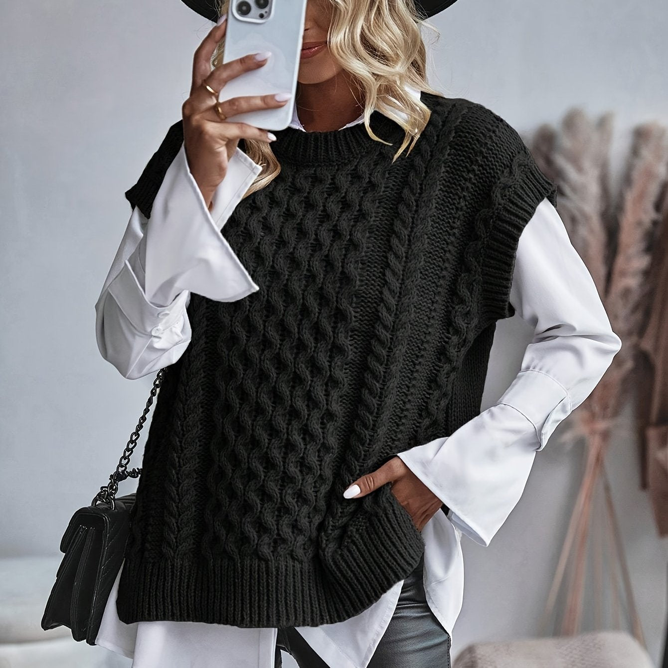 Meredith™ | Gilet Décontracté Élégant