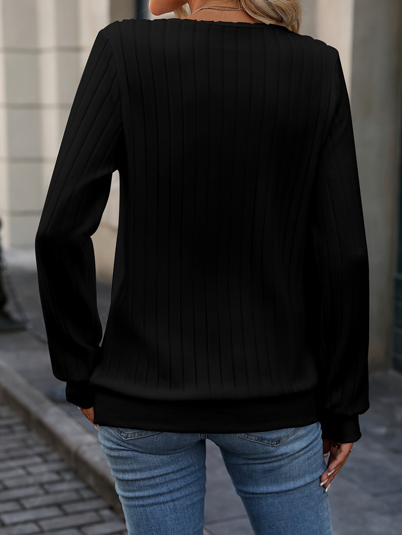 Stella™ | Pull Élégant à Col en V