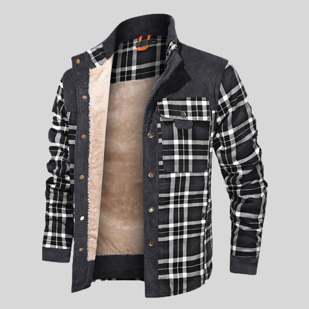 Bard™ | Veste à carreaux doublée sherpa