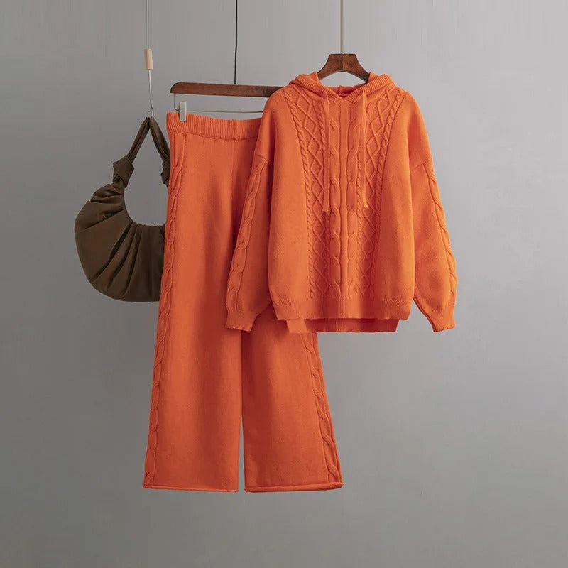 Rowena™ | Ensemble de Costume Tricoté Confortable