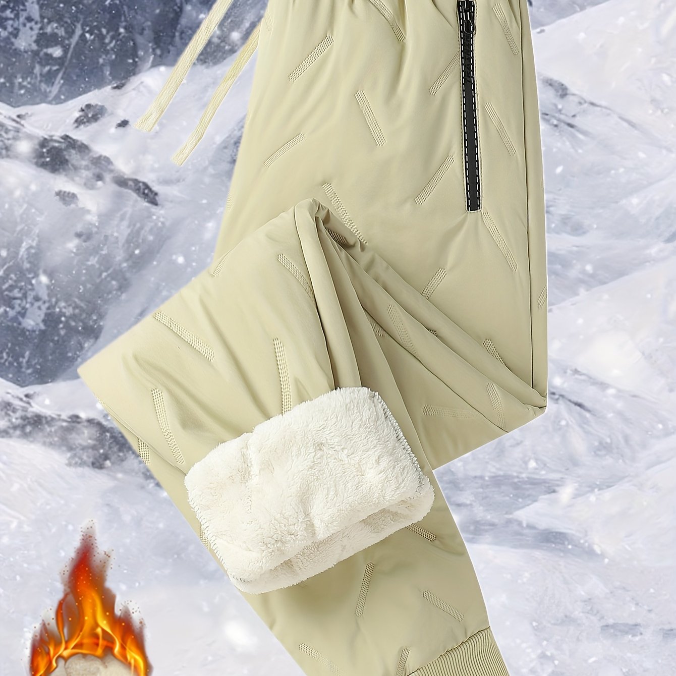 Danica™ | Pantalon matelassé d’hiver à taille élastique