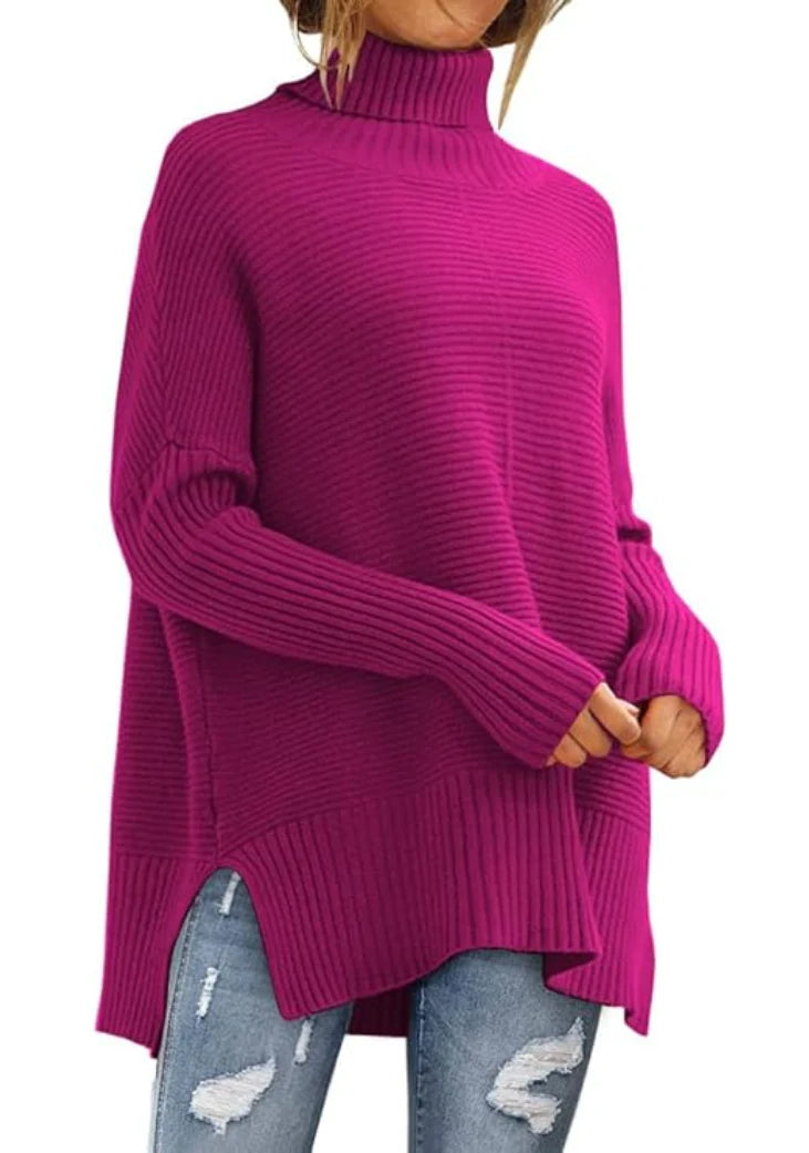 Hovy™ | Pull Col Roulé Oversize