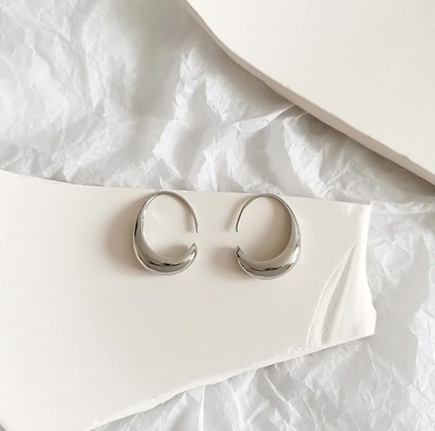 Léonie™ | Boucles d'oreilles Luxueuses en Or et Argent
