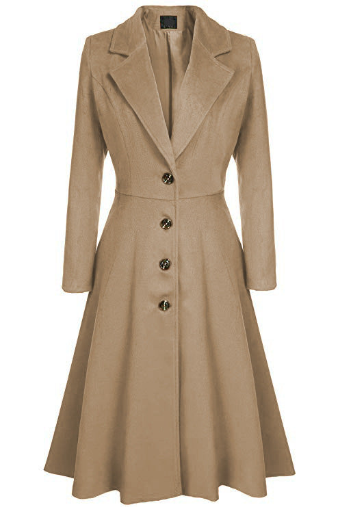 Adelina™ | Manteau midi évasé façon tailleur