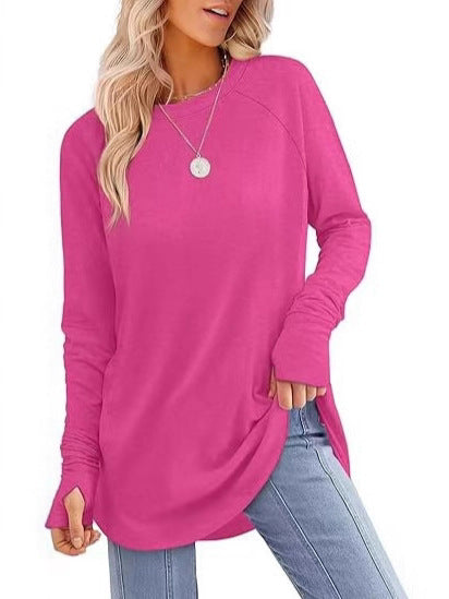 Filippa™ | T-shirt long à ourlet arrondi