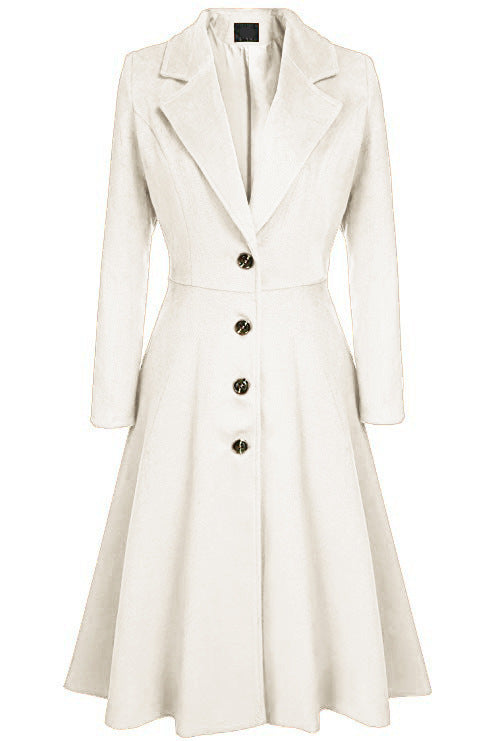 Adelina™ | Manteau midi évasé façon tailleur
