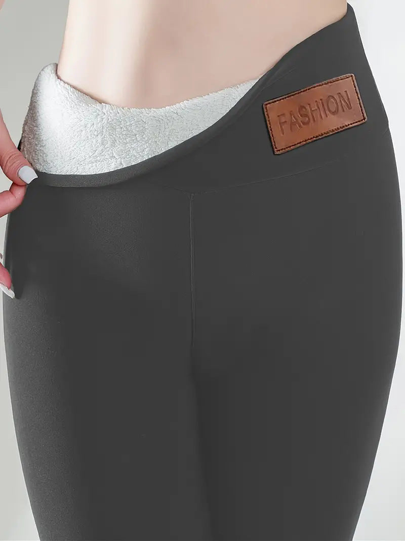 Fabiola™ | Legging taille haute doublé polaire