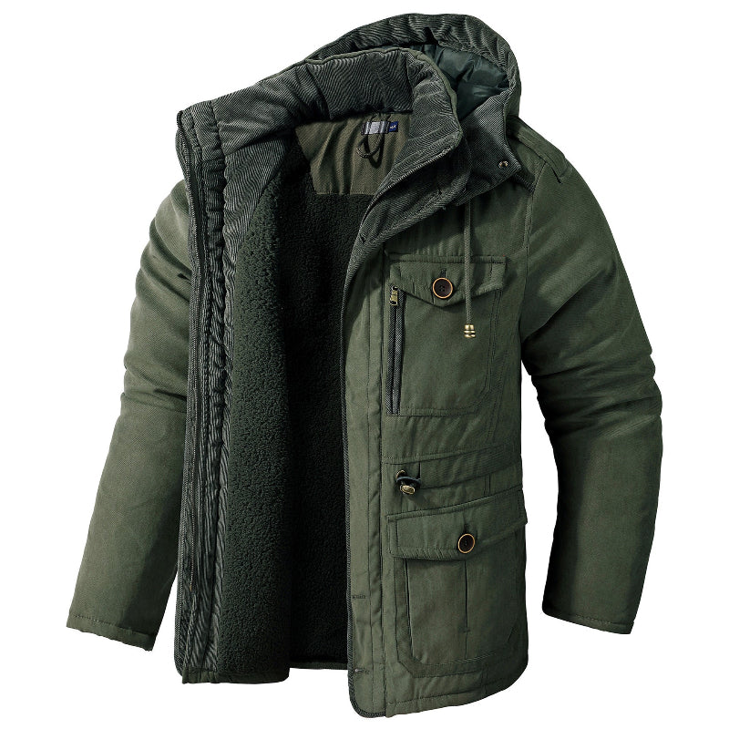 Cameron™ | Veste utilitaire à capuche doublée sherpa