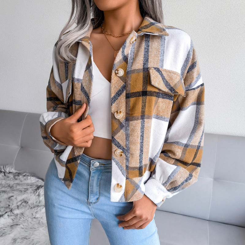 Lauren™ | Veste à Carreaux Élégante et Confortable