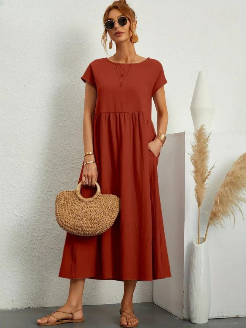 Livia™ | Robe d'été élégante en coton