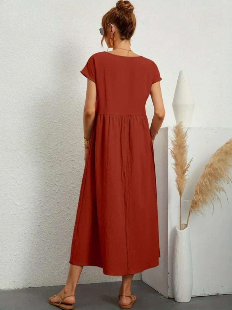 Livia™ | Robe d'été élégante en coton
