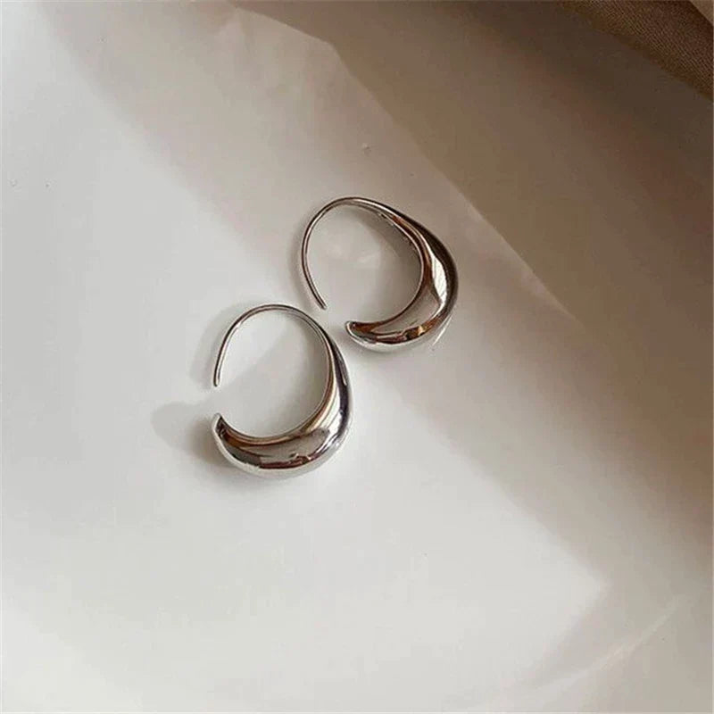 Léonie™ | Boucles d'oreilles Luxueuses en Or et Argent