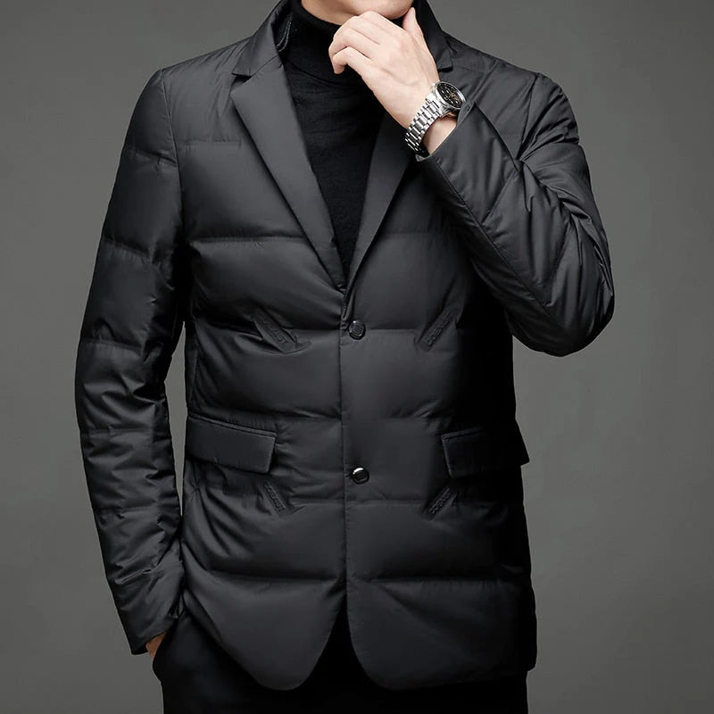 Simon™ | Le Blazer Chauffant Premium