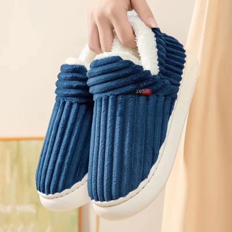 Etta™ | Chaussons montants en velours côtelé