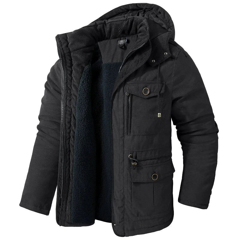 Cameron™ | Veste utilitaire à capuche doublée sherpa
