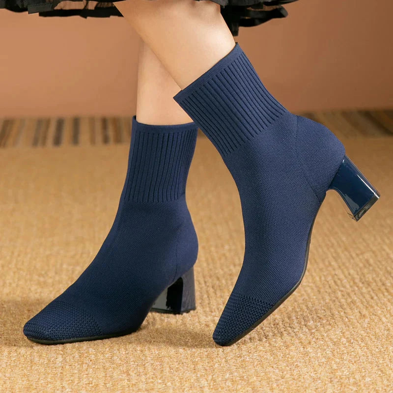 Josie™ | Bottines Tricotées Chic