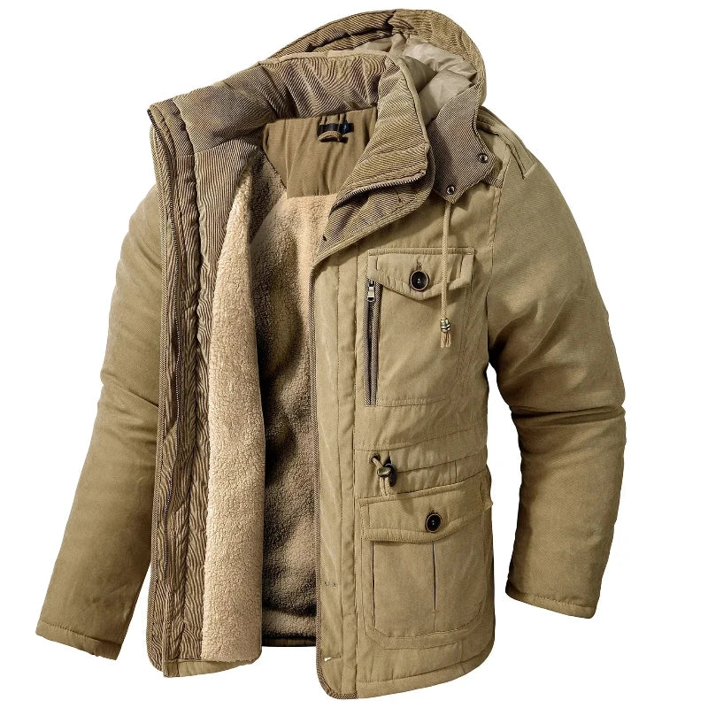 Cameron™ | Veste utilitaire à capuche doublée sherpa