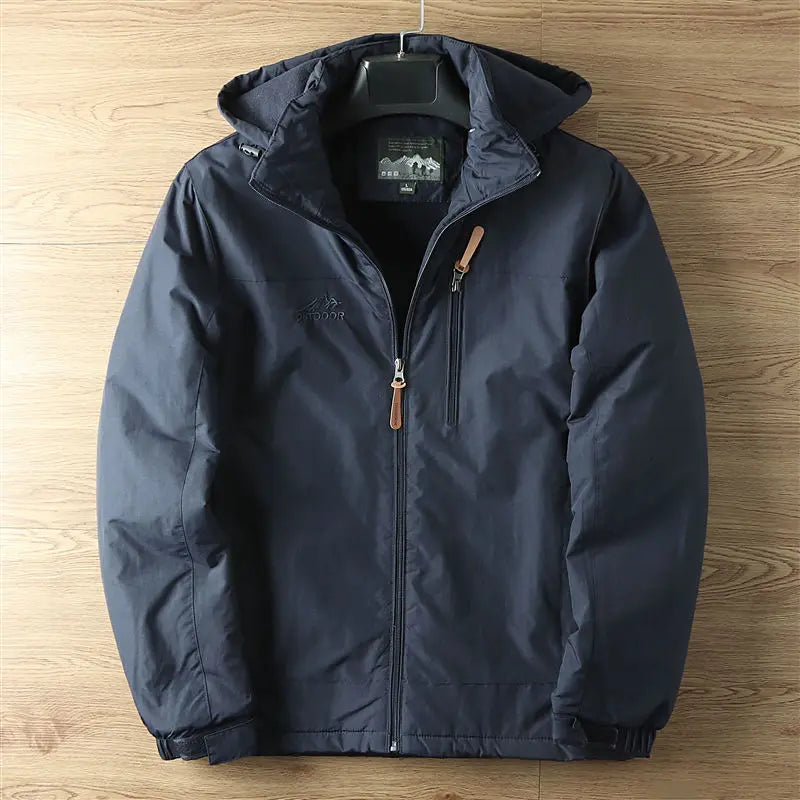 Paul™ | Veste à Capuche Extérieure Imperméable avec Doublure en Polaire