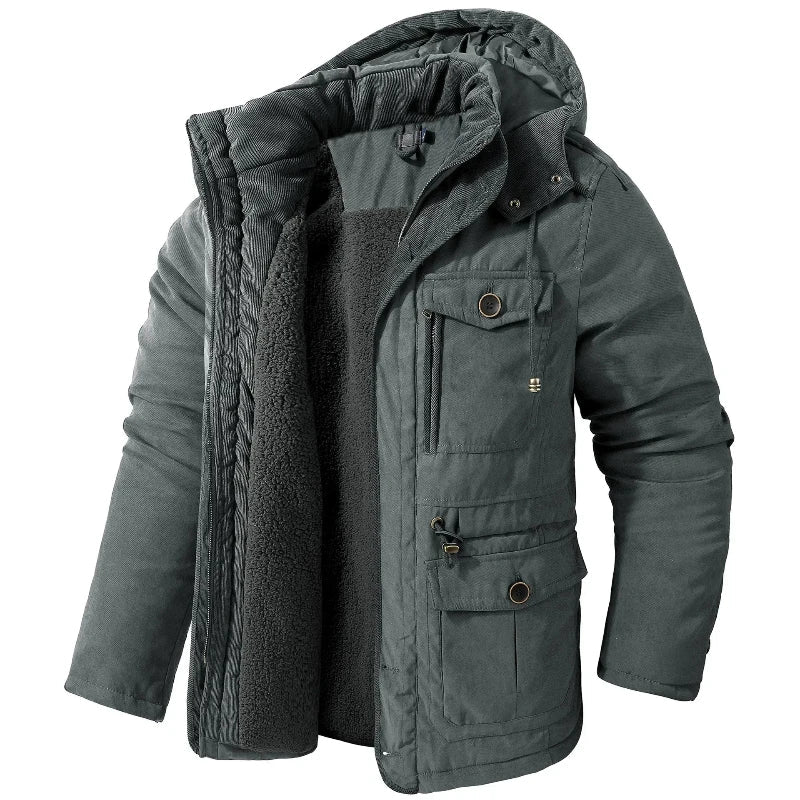 Cameron™ | Veste utilitaire à capuche doublée sherpa