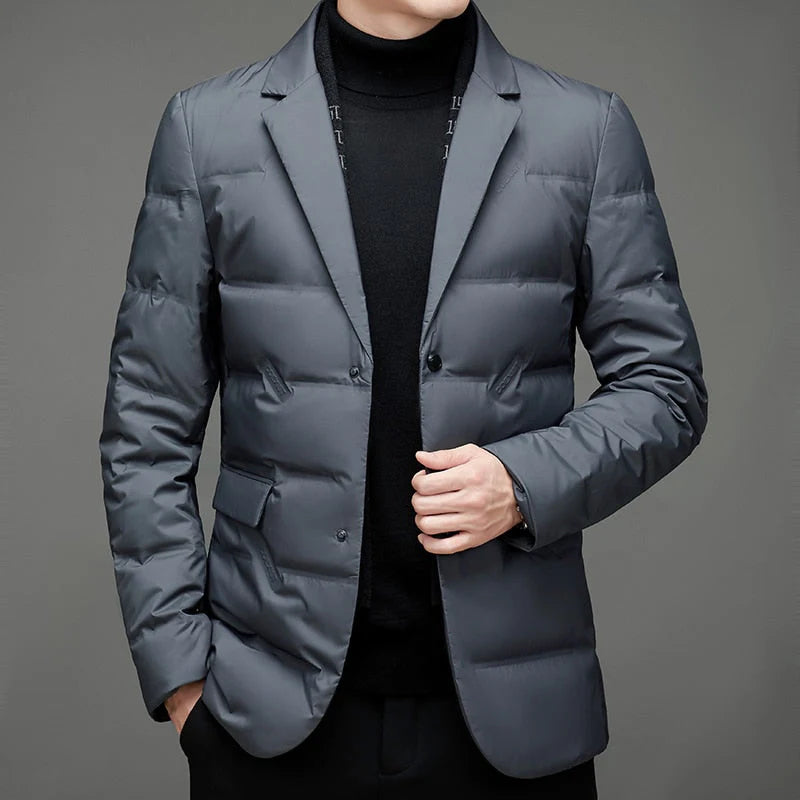 Simon™ | Le Blazer Chauffant Premium