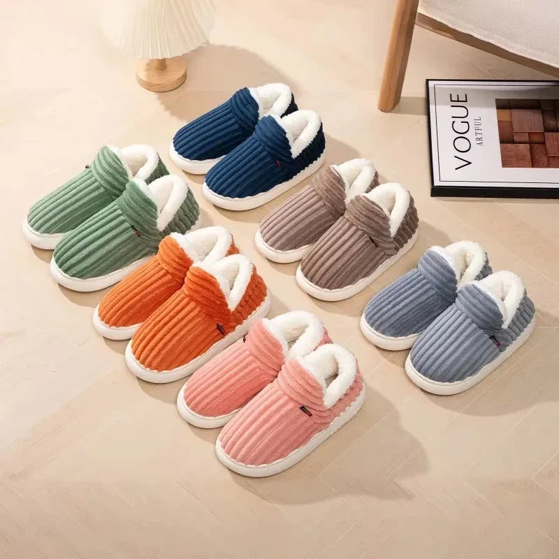 Etta™ | Chaussons montants en velours côtelé