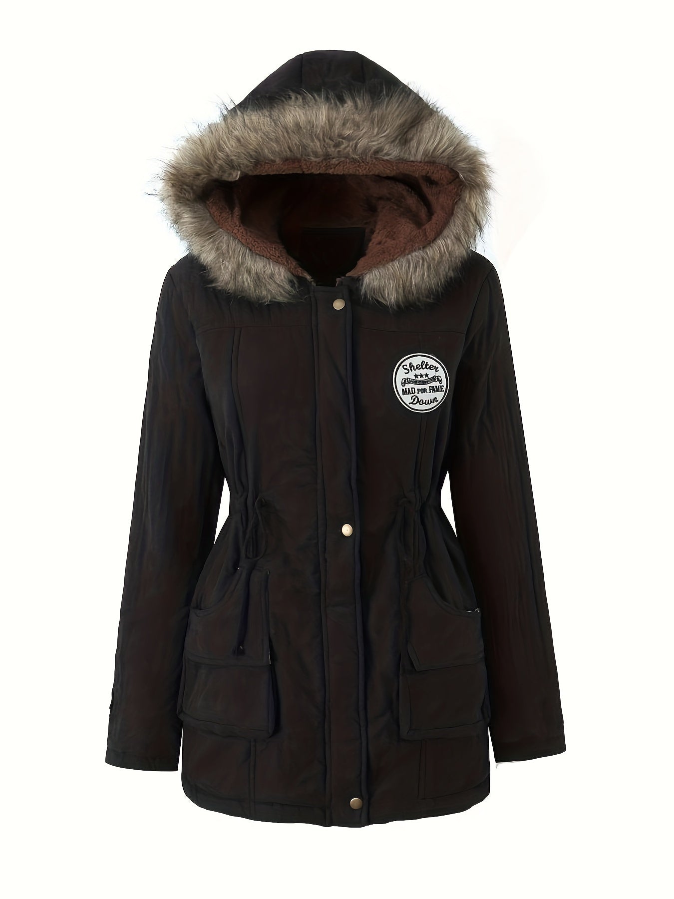 Vania™ | Veste Hiver à Capuche Fourrure