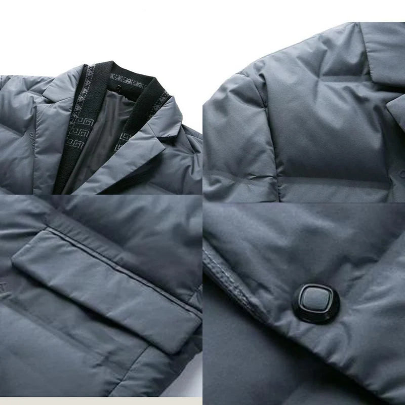 Simon™ | Le Blazer Chauffant Premium