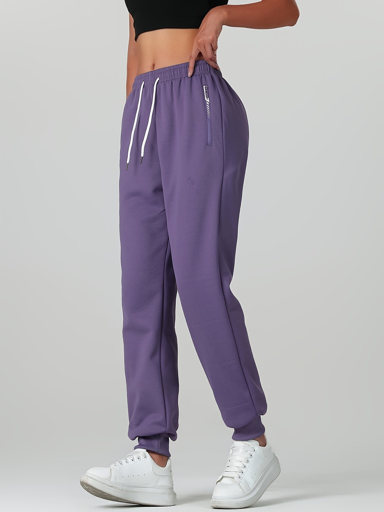 Bettina™ | Pantalon de jogging à poches zippées