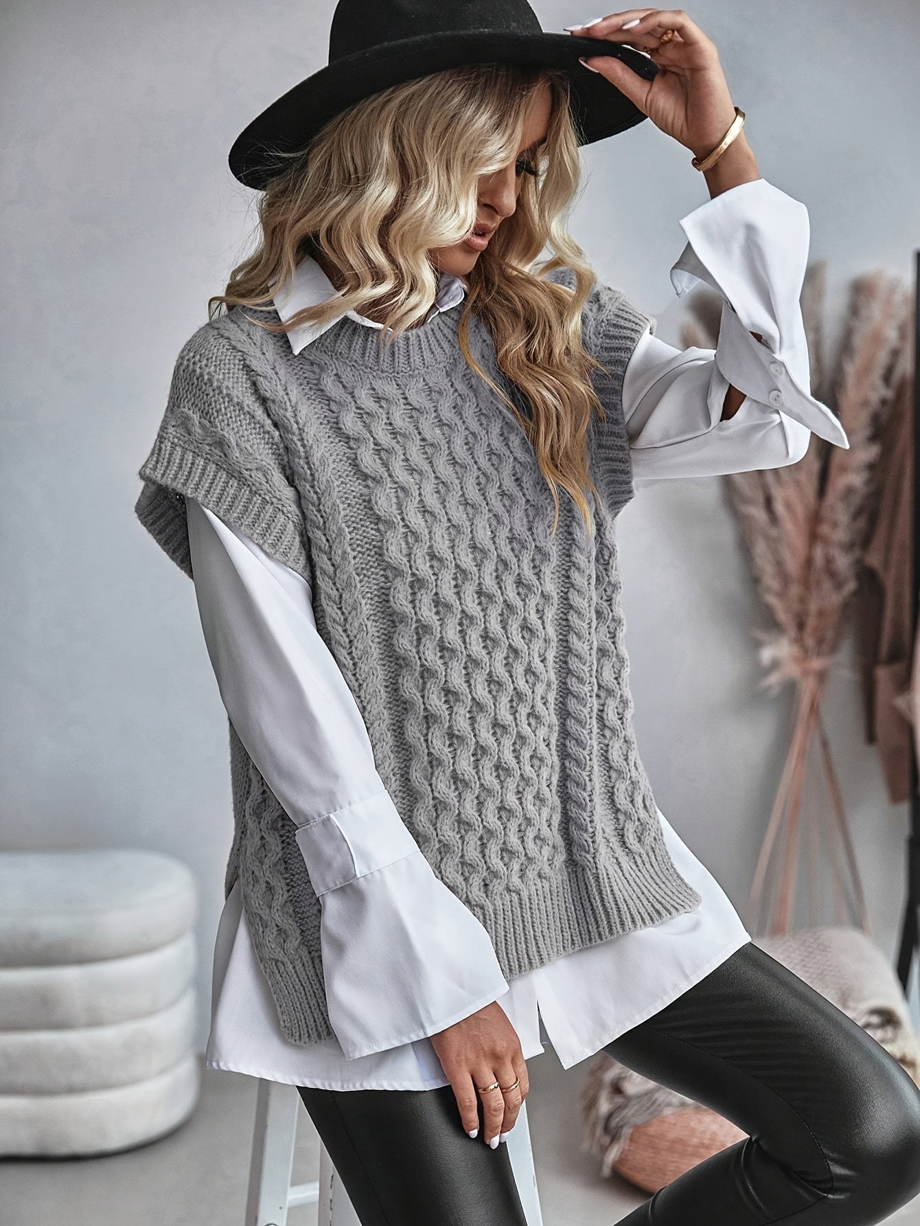 Meredith™ | Gilet Décontracté Élégant