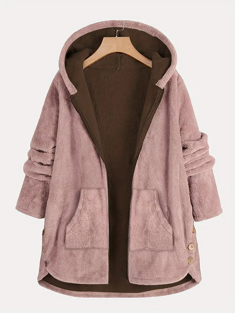 Amona™ | Manteau Peluche à Capuche