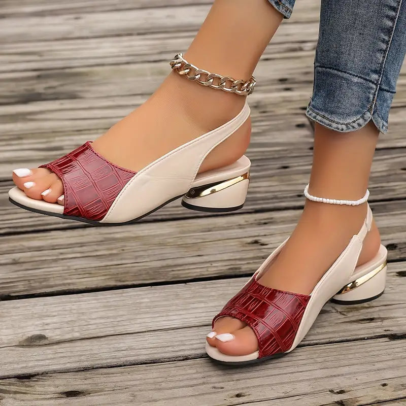 Ounia™ | Sandales Élégantes en Cuir