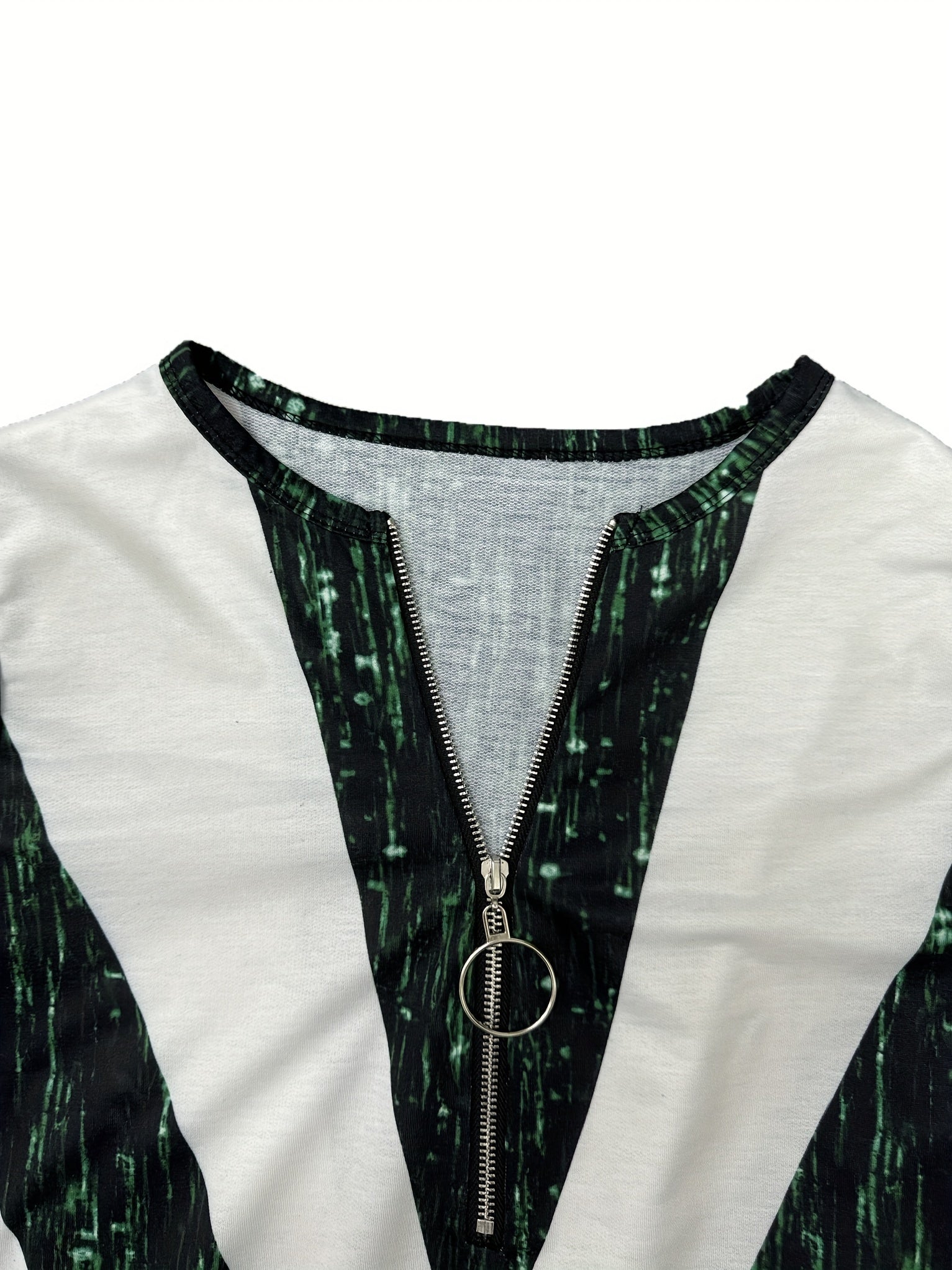 Willow™ | Sweat-shirt zippé V en velours brillant