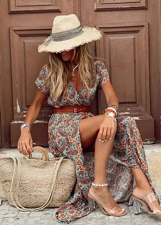 Tahlee™ | Robe Maxi Bohémienne Élégante et Aérée