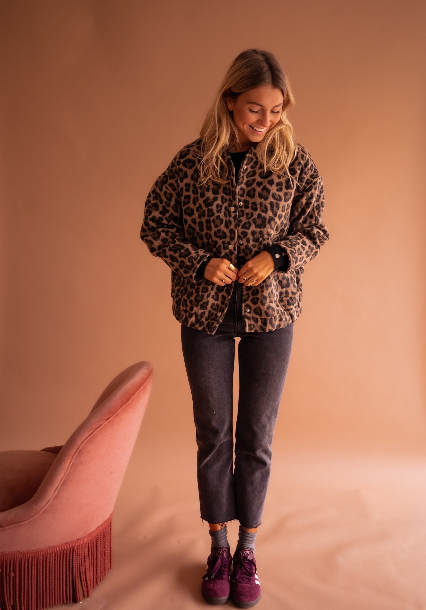 Sofie™ | Veste Léopard Élégante et Confortable